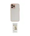 ieg™ iPhone 14 Pro Kılıf Ahenk Çizgi Serisi - Siyah Mat Seramik Nano Ekran Koruyucu