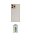 ieg™ iPhone 14 Pro Kılıf Ahenk Çizgi Serisi - Siyah Polymer Nano Ekran Koruyucu