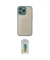 ieg™ iPhone 14 Pro Kılıf Ahenk Çizgi Serisi - Siyah Polymer Nano Ekran Koruyucu