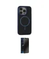 ieg™ iPhone 14 Pro Kılıf Ahenk Form Serisi - Siyah 3D Antistatik Hayalet Cam Ekran Koruyucu