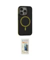 ieg™ iPhone 14 Pro Kılıf Ahenk Form Serisi - Siyah 6D Mat Seramik Hayalet Nano Ekran Koruyucu