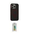 ieg™ iPhone 14 Pro Kılıf Ahenk Form Serisi - Siyah Polymer Nano Ekran Koruyucu