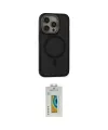 ieg™ iPhone 14 Pro Kılıf Ahenk Form Serisi - Siyah Polymer Nano Ekran Koruyucu