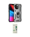 ieg™ iPhone 14 Pro Kılıf Ahenk Klasik Koleksiyonu - Siyah 20D Premium Cam Ekran Koruyucu