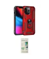 ieg™ iPhone 14 Pro Kılıf Ahenk Klasik Koleksiyonu - Siyah 20D Premium Cam Ekran Koruyucu