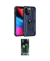 ieg™ iPhone 14 Pro Kılıf Ahenk Klasik Koleksiyonu - Siyah 360 Mat Full Body Arka Koruyucu