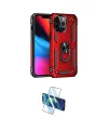 ieg™ iPhone 14 Pro Kılıf Ahenk Klasik Koleksiyonu - Siyah 3D Antistatik Cam Ekran Koruyucu