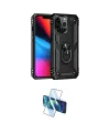 ieg™ iPhone 14 Pro Kılıf Ahenk Klasik Koleksiyonu - Siyah 3D Antistatik Cam Ekran Koruyucu