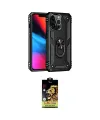 ieg™ iPhone 14 Pro Kılıf Ahenk Klasik Koleksiyonu - Siyah Buffer Cam Ekran Koruyucu