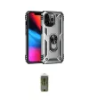 ieg™ iPhone 14 Pro Kılıf Ahenk Klasik Koleksiyonu - Siyah Joko Magic 5D Hayalet Cam