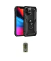 ieg™ iPhone 14 Pro Kılıf Ahenk Klasik Koleksiyonu - Siyah Joko Magic 5D Hayalet Cam