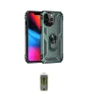 ieg™ iPhone 14 Pro Kılıf Ahenk Klasik Koleksiyonu - Siyah Joko Magic 5D Hayalet Cam