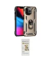 ieg™ iPhone 14 Pro Kılıf Ahenk Klasik Koleksiyonu - Siyah Mat Seramik Nano Ekran Koruyucu