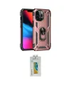 ieg™ iPhone 14 Pro Kılıf Ahenk Klasik Koleksiyonu - Siyah Polymer Nano Ekran Koruyucu
