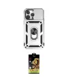 ieg™ iPhone 14 Pro Kılıf Ahenk Klasik - Siyah Buffer Cam Ekran Koruyucu