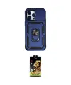ieg™ iPhone 14 Pro Kılıf Ahenk Klasik - Siyah Buffer Cam Ekran Koruyucu