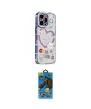 ieg™ iPhone 14 Pro Kılıf Ahenk Modern Serisi - Siyah 18D Cam Ekran Koruyucu