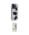 ieg™ iPhone 14 Pro Kılıf Ahenk Modern Serisi - Siyah 20D Premium Cam Ekran Koruyucu