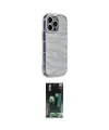 ieg™ iPhone 14 Pro Kılıf Ahenk Modern Serisi - Siyah 360 Mat Full Body Arka Koruyucu