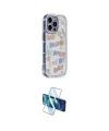 ieg™ iPhone 14 Pro Kılıf Ahenk Modern Serisi - Siyah 3D Antistatik Cam Ekran Koruyucu