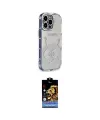 ieg™ iPhone 14 Pro Kılıf Ahenk Modern Serisi - Siyah Buffer Hayalet Cam Ekran Koruyucu
