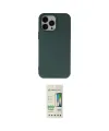 ieg™ iPhone 14 Pro Kılıf Ahenk Serisi - Siyah 20D Premium Cam Ekran Koruyucu