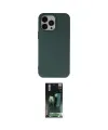 ieg™ iPhone 14 Pro Kılıf Ahenk Serisi - Siyah 360 Mat Full Body Arka Koruyucu