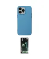 ieg™ iPhone 14 Pro Kılıf Ahenk Serisi - Siyah 360 Mat Full Body Arka Koruyucu