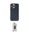 ieg™ iPhone 14 Pro Kılıf Ahenk Serisi - Siyah Bilvis Hayalet Cam Ekran Koruyucu