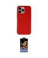 ieg™ iPhone 14 Pro Kılıf Ahenk Serisi - Siyah Buffer Hayalet Cam Ekran Koruyucu