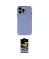 ieg™ iPhone 14 Pro Kılıf Ahenk Serisi - Siyah Buffer Hayalet Cam Ekran Koruyucu