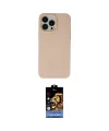 ieg™ iPhone 14 Pro Kılıf Ahenk Serisi - Siyah Buffer Hayalet Cam Ekran Koruyucu