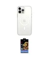 ieg™ iPhone 14 Pro Kılıf Ahenk Yansıma Prime - Siyah Buffer Hayalet Cam Ekran Koruyucu