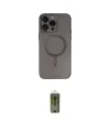ieg™ iPhone 14 Pro Kılıf Akış Minimal Özel Seri - Siyah Joko Magic 5D Hayalet Cam