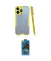 ieg™ iPhone 14 Pro Kılıf Atlas Asil Serisi - Siyah 18D Cam Ekran Koruyucu