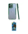 ieg™ iPhone 14 Pro Kılıf Atlas Asil Serisi - Siyah 18D Cam Ekran Koruyucu