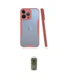 ieg™ iPhone 14 Pro Kılıf Atlas Asil Serisi - Siyah Joko Magic 5D Hayalet Cam