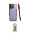 ieg™ iPhone 14 Pro Kılıf Atlas Asil Serisi - Siyah Polymer Nano Ekran Koruyucu