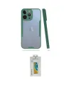 ieg™ iPhone 14 Pro Kılıf Atlas Asil Serisi - Siyah Polymer Nano Ekran Koruyucu