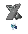 ieg™ iPhone 14 Pro Kılıf Atlas Form - Siyah 3D Antistatik Cam Ekran Koruyucu