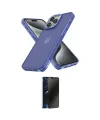ieg™ iPhone 14 Pro Kılıf Atlas Form - Siyah 3D Antistatik Hayalet Cam Ekran Koruyucu