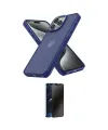 ieg™ iPhone 14 Pro Kılıf Atlas Form - Siyah 3D Antistatik Hayalet Cam Ekran Koruyucu
