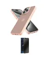 ieg™ iPhone 14 Pro Kılıf Atlas Form - Siyah 3D Antistatik Hayalet Cam Ekran Koruyucu