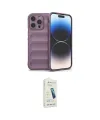 ieg™ iPhone 14 Pro Kılıf Atlas Koleksiyonu - Şeffaf Pasifik Cam Ekran Koruyucu