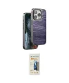 ieg™ iPhone 14 Pro Kılıf Atlas Minimal Özel Seri - Siyah 6D Mat Seramik Hayalet Nano Ekran Koruyucu
