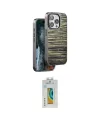 ieg™ iPhone 14 Pro Kılıf Atlas Minimal Özel Seri - Siyah Polymer Nano Ekran Koruyucu