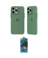 ieg™ iPhone 14 Pro Kılıf Atlas Minimal Prime - Siyah 18D Cam Ekran Koruyucu