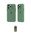 ieg™ iPhone 14 Pro Kılıf Atlas Minimal Prime - Siyah Joko Magic 5D Hayalet Cam