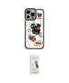 ieg™ iPhone 14 Pro Kılıf Çekirdek Asil - Şeffaf Pasifik Cam Ekran Koruyucu