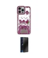 ieg™ iPhone 14 Pro Kılıf Çekirdek Asil - Siyah 3D Antistatik Hayalet Cam Ekran Koruyucu